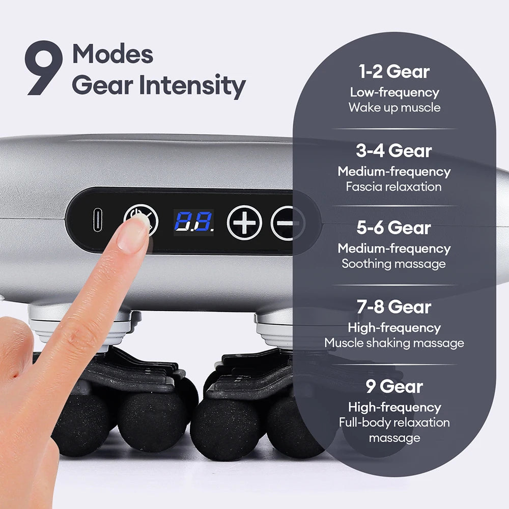 30-Head Fascia Massager