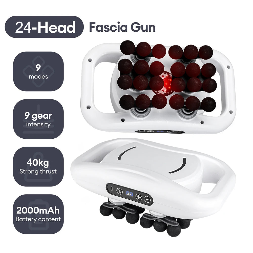 30-Head Fascia Massager